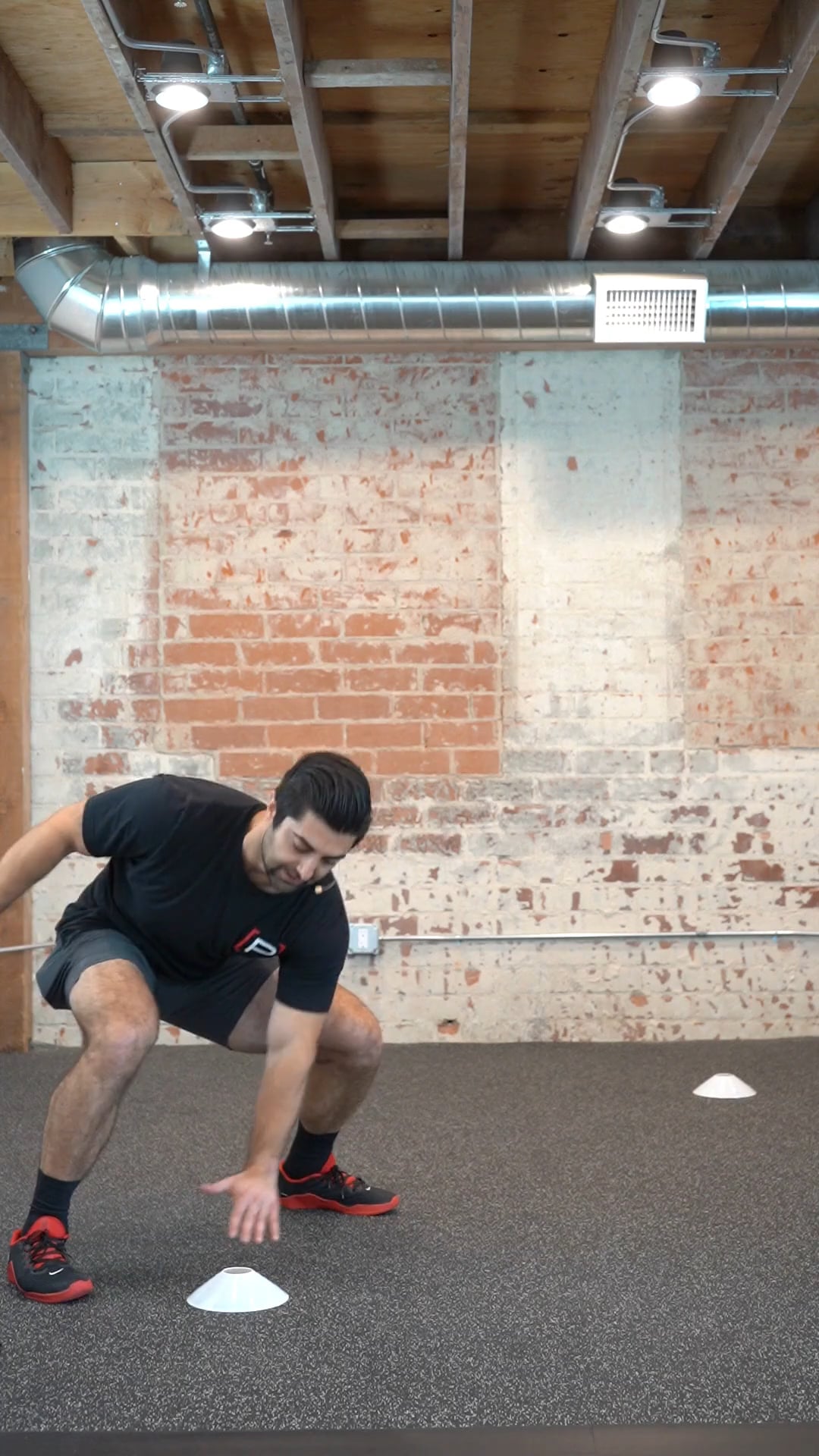Lateral Cone Shuffle